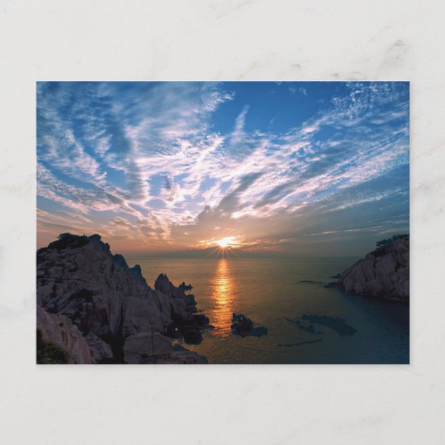 Ulsan, South Korea Sunrise Postcard (Front)