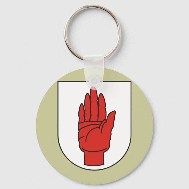 Ulster, Ireland Keychain (Front)