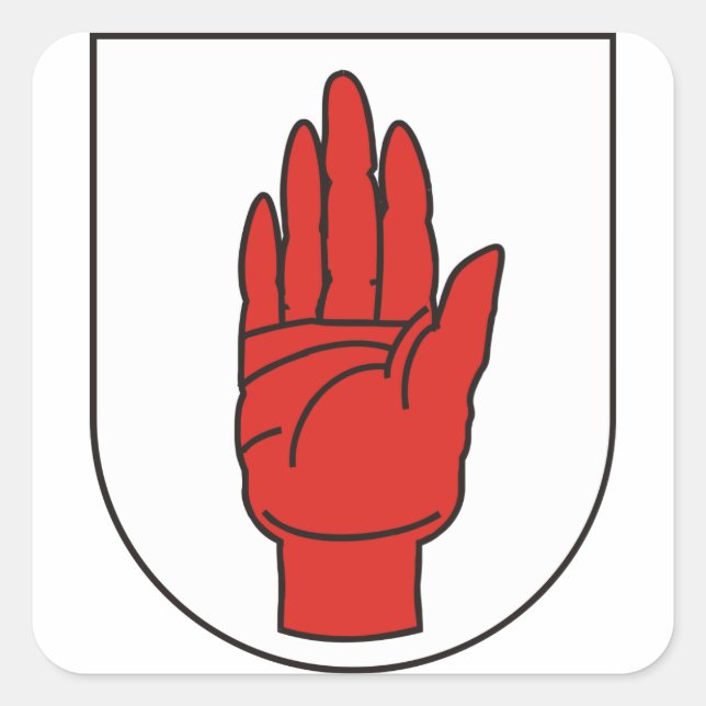 Ulster, Ireland Square Sticker (Front)