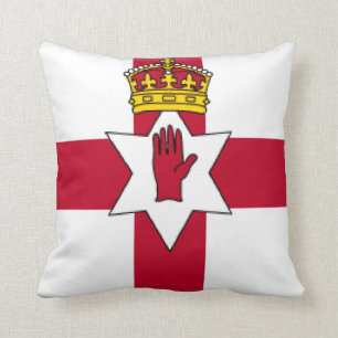 Ulster Northern Ireland Throw Pillow