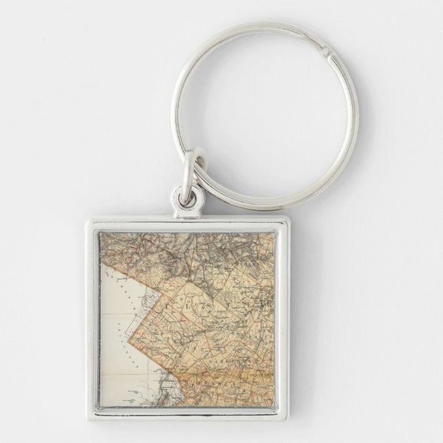 Ulster, Orange counties Keychain (Front)
