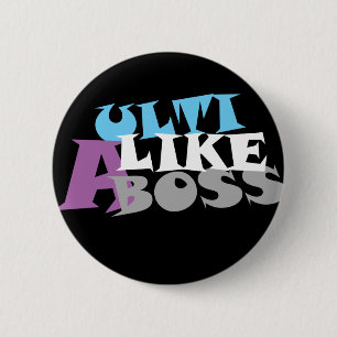Ulti Like A Boss (dark) Button