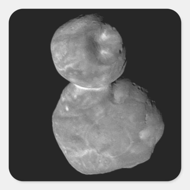 Ultima Thule Arrokoth Kuiper Belt Object Square Sticker (Front)