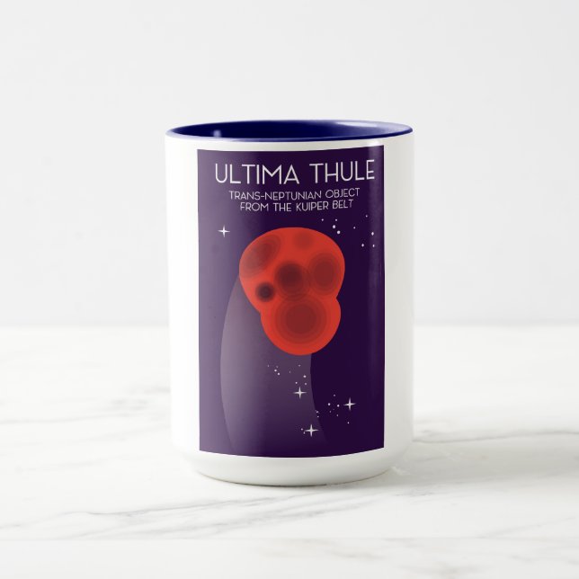Ultima Thule Keiper Belt space art Mug (Center)