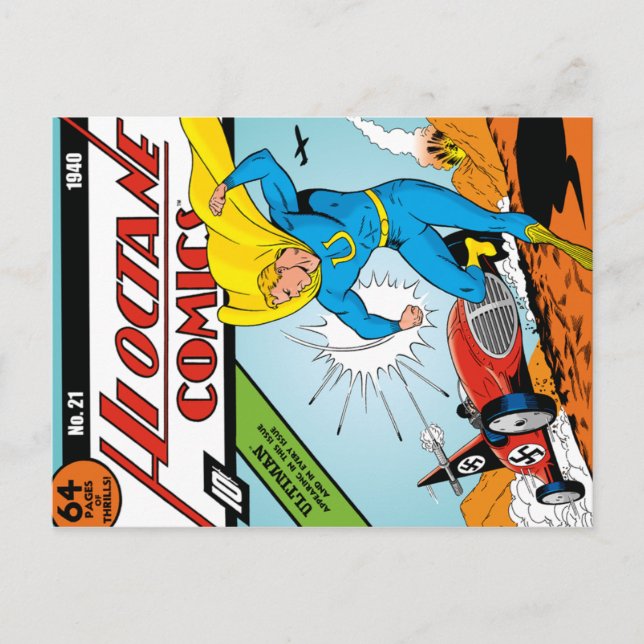 Ultiman Hi-Octane Comics #21 Carte Postale (Devant)