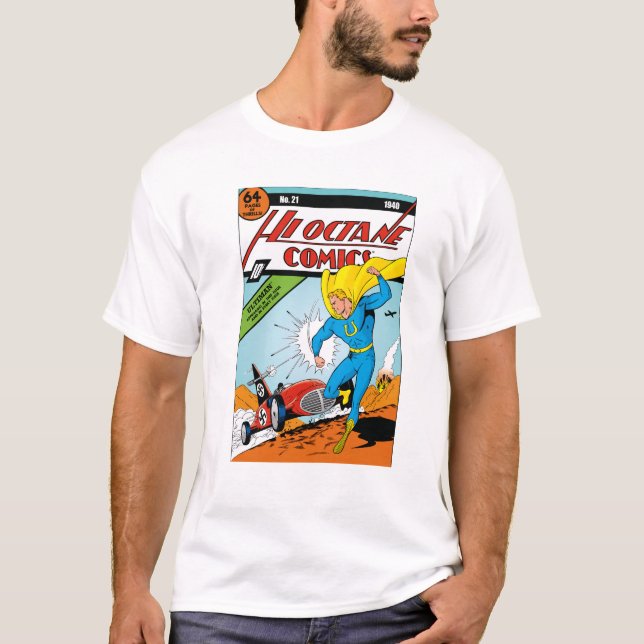 Ultiman Hi-Octane Comics #21 Men's L Cotton Tee (Front)