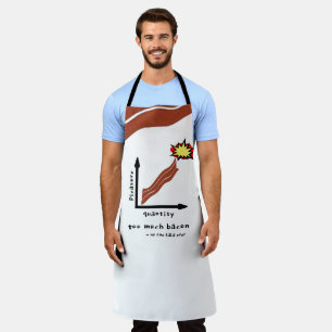 Ultimate Bacon Humour - Hilarious Chef Bacon Puns Apron