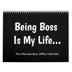 Ultimate Boss Calendar Funny Boss Humour Joke