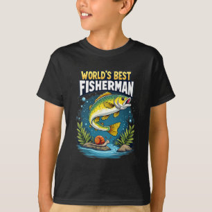 Ultimate Catch World's Best Fisherman Fishing Enth T-Shirt