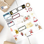 Ultimate Christmas Gift Tags Variety Pack 26pc Set<br><div class="desc">This set includes 26 individual custom kiss cut christmas themed "to / from" label gift tag labels / stickers for xmas presents and holiday gifts.</div>