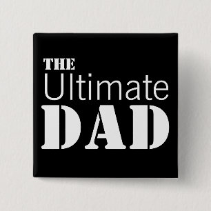 Ultimate Dad 2 Inch Square Button