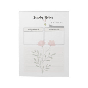 Ultimate Daily Study Planner Template Notepad