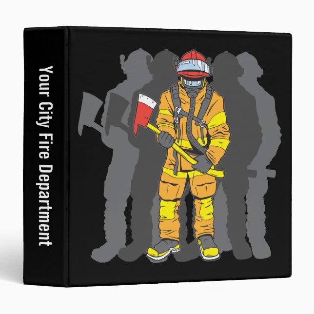 Ultimate Firefighter Binder (Front/Spine)