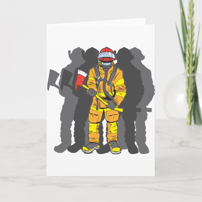 Ultimate Firefighter Card (Front)
