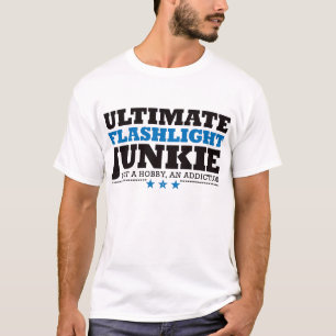 Ultimate Flashlight Junkie - Blue T-Shirt