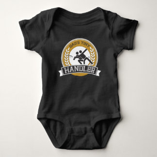 Ultimate Frisbee - Daddy's little Handler Baby Bodysuit