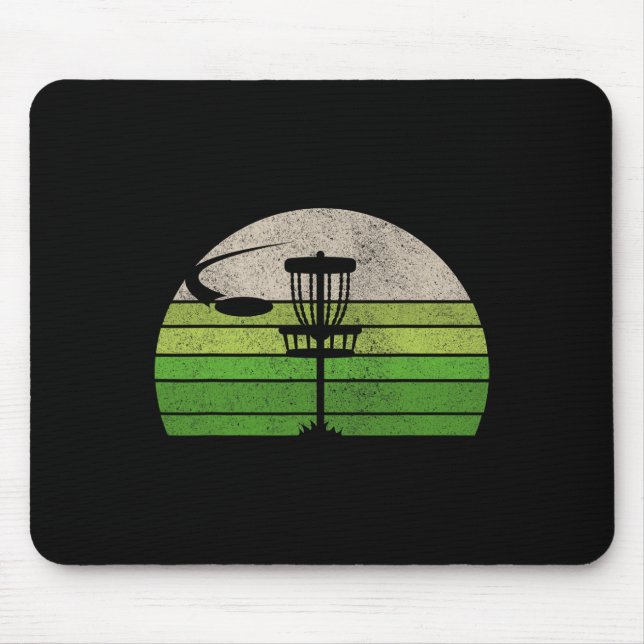 Ultimate Frisbee Disc Golf Tee Shirts For Men Co.  Mouse Pad (Front)