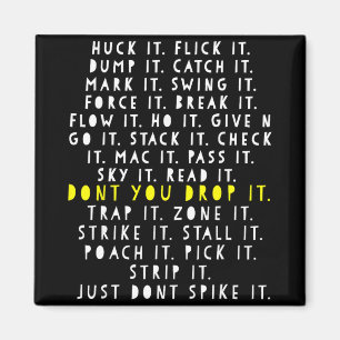 Ultimate Frisbee Game Language Frowler Disc Golf P Magnet