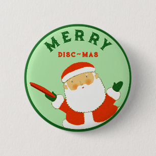 Ultimate Frisbee Holiday Gift Stocking Stuffers 2 Inch Round Button