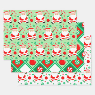 Ultimate Frisbee Holiday Gift Wrapping Paper