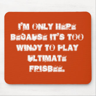 Ultimate frisbee mousepad