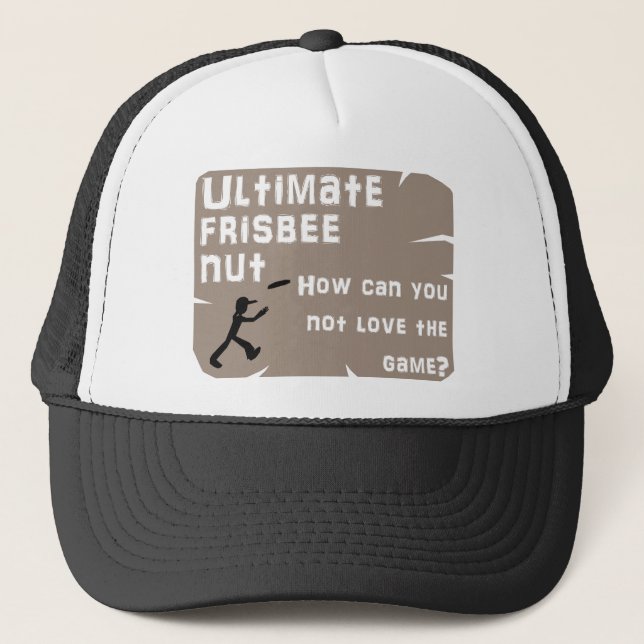Ultimate Frisbee Nut Hat (Front)
