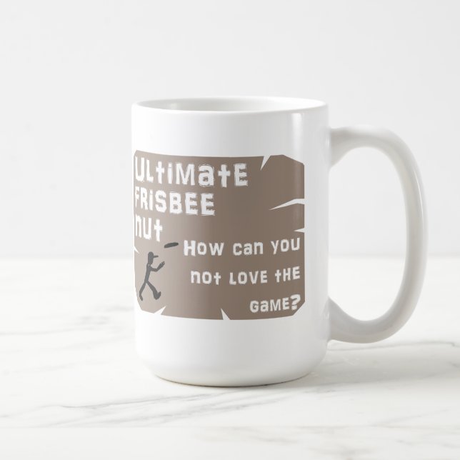 Ultimate Frisbee Nut Mug (Right)