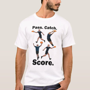 Ultimate Frisbee Pass Catch Score Frisbee Player T-Shirt