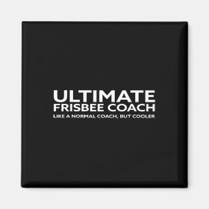 Ultimate Frisbee Player Coach Disc Golf Men Women  Magnet
