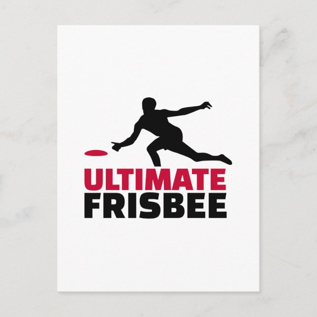 Ultimate Frisbee Postcard (Front)