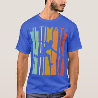Ultimate Frisbee Retro Player Men Women Flying Dis T-Shirt