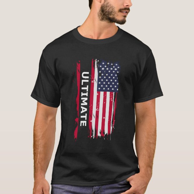 Ultimate Frisbee T-Shirt (Front)