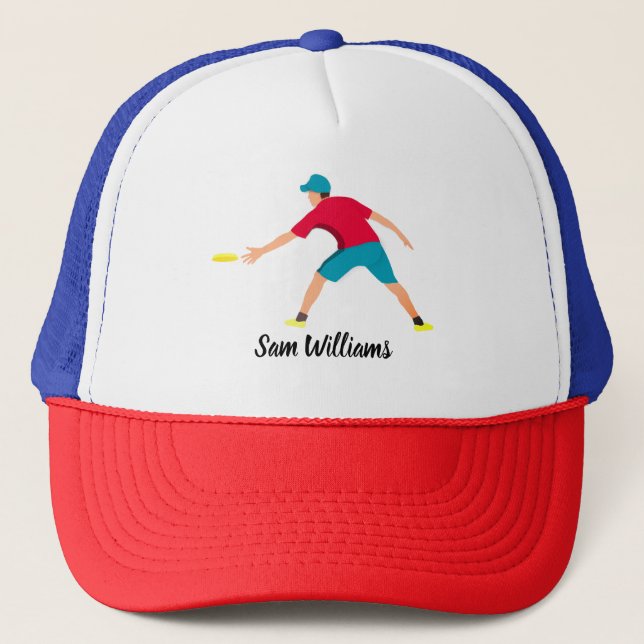 Ultimate Frisbee Trucker Hat (Front)