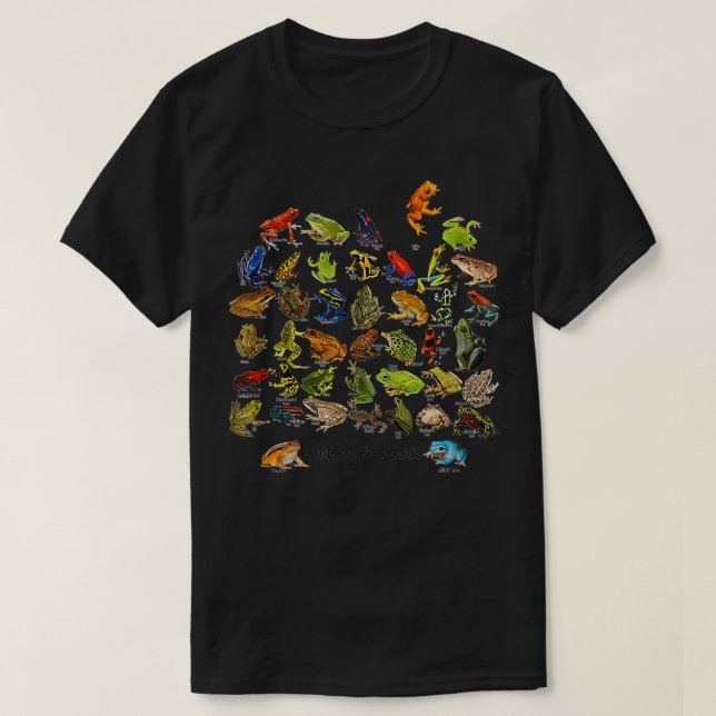 Ultimate Frog Guide Funny Frog Lover Frog Owner Fr T-Shirt (Design Front)