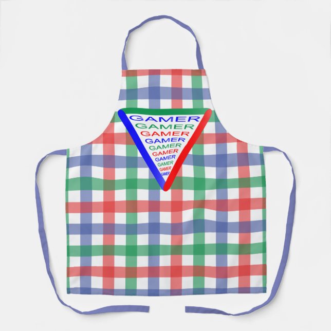 Ultimate Gamer 3 Gaming System Colours RGB Apron (Front)
