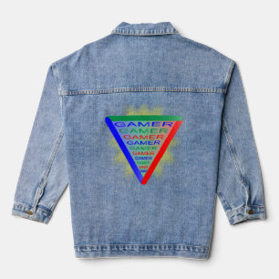 Ultimate Gamer 3 Gaming System Colours RGB Denim Jacket