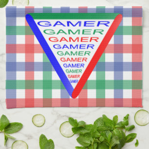 Ultimate Gamer 3 Gaming System Colours RGB Kitchen Towel