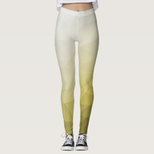 Ultimate Grey Illuminating Gradient Geometric Mesh Leggings
