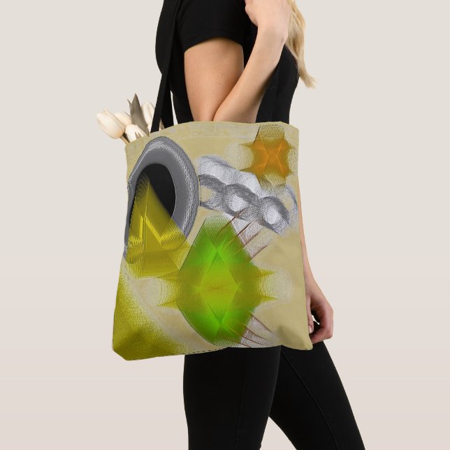 "Ultimate in Contemporary" Shoulder Tote Bag (Close Up)