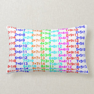 Ultimate Math Addition Multiplication Table Pillow
