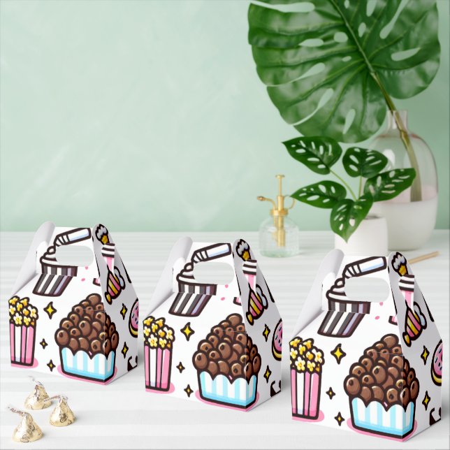 Ultimate Movie Night Party Food Extravaganza Favor Box (Multiple)