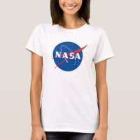 Ultimate NASA Logo Rocket White Women’s
