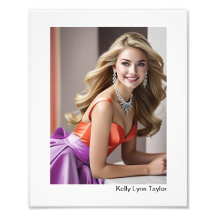 Ultimate Pageant Photogenic Print 8x10 Lite Border