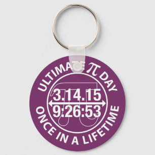 Ultimate Pi Day 2015 Keychain