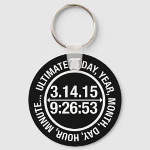 Ultimate Pi Day 2015 Keychain