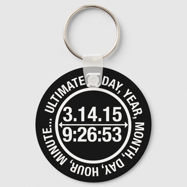 Ultimate Pi Day 2015 Keychain (Front)