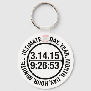 Ultimate Pi Day 2015 Keychain