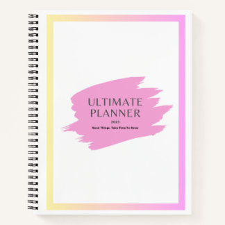 Ultimate Planner Notebook