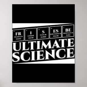 Ultimate Science Frisbee Disc Golf Hobby Lover _2 Poster