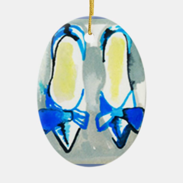 ***ULTIMATE SHOE LOVER'S*** CERAMIC ORNAMENT (Front)